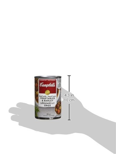 Campbell's Beef Vegetables and Barley Soup, 284ml/9.6 oz. (Imported from Canada)